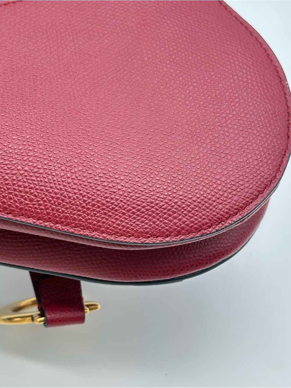 Dior Saddle Red MM - Picture 10 of 12